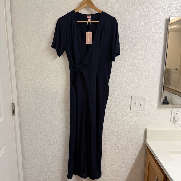 Nom Lucia Jumpsuit Navy Size M BNWT - Picture 2 of 4